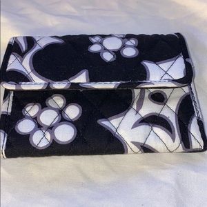 Vera Bradley Wallet in Black and White